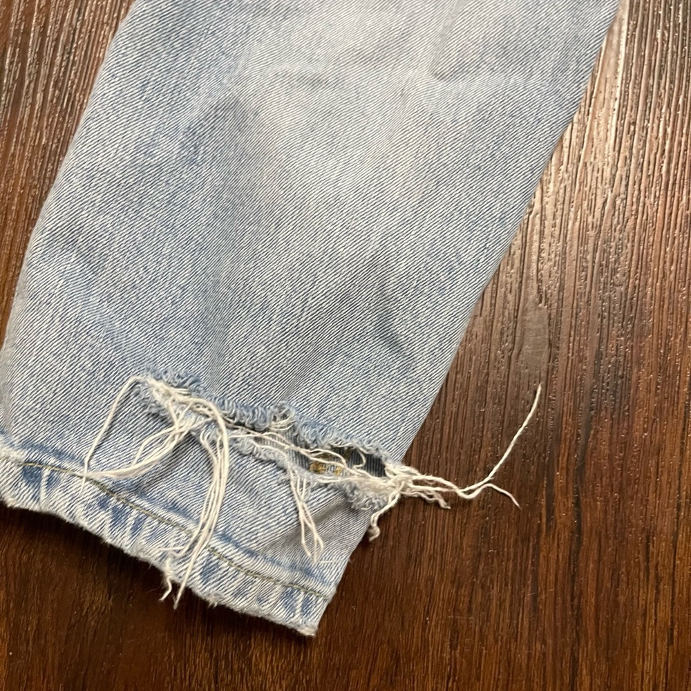 Anthropologie Pilcro and the Letterpress High-Rise Slim Jeans Distressed Grunge - Picture 7 of 8